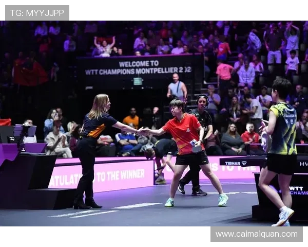 乒乓球世乒联冠军赛蒙彼利埃站女单半决赛王艺迪对决朱芊曦精彩集锦